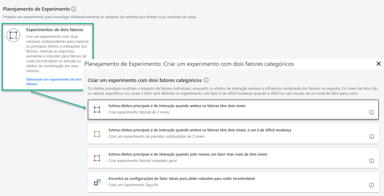 Planejamentos rápidos