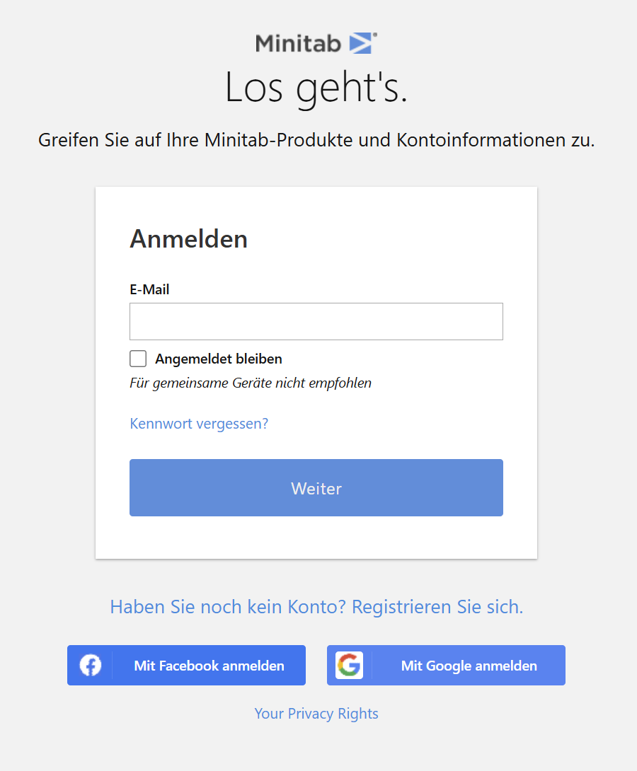 Minitab-Lizenzportal-Lizenzierung für Minitab Simul8®