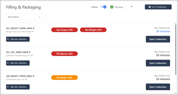 Aprimoramentos de exceções no Operator Dashboard