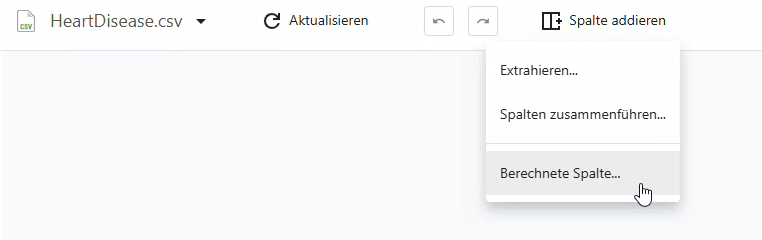 Berechnete Spalte