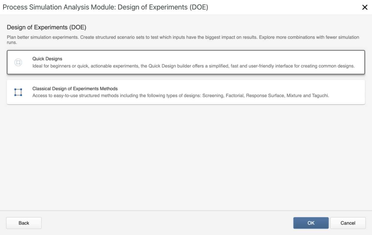Design of Experiements (DOE)