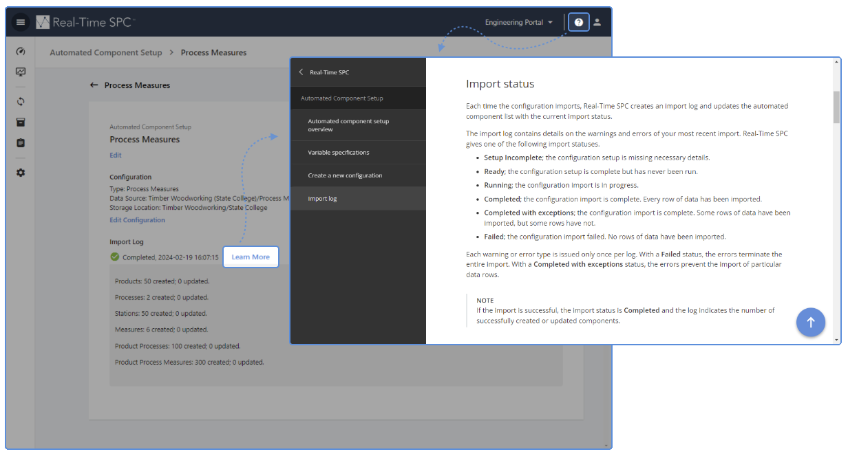 Embedded product documentation