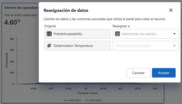 Tableros de Control Minitab: Copiar y volver a mapear los activos del Tablero