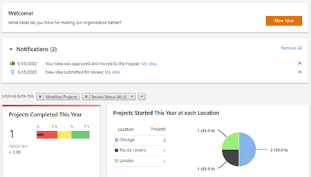 imagem do Módulo de confiabilidade do software da Minitab