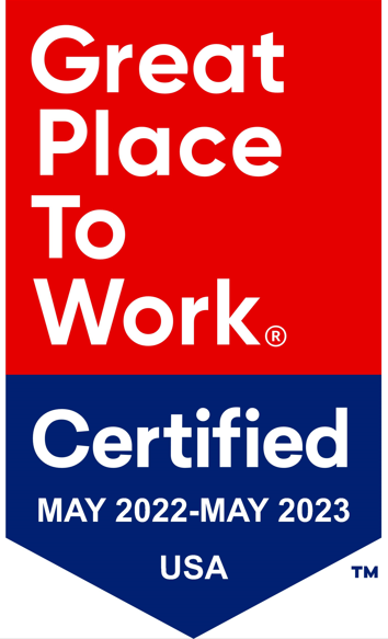 Great Place to Work Certificate 2022 - 2023